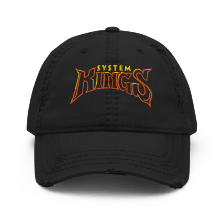 System Kings Distressed Cap G